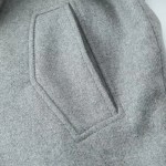 Womens Gray Belt Oversized Lapel Long Sleeve Pocket Coat Womens Gray Belt Oversized Lapel Long Sleeve Pocket Coat