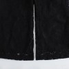 Womens Full Lace Sleeveless Black Playsuit High Collar
