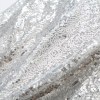 Womens Silver Sequined Sparkle Halter Slim Fit Backless Midi Dress Womens Silver Sequined Sparkle Halter Slim Fit Backless Midi Dress