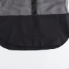 Womens Black Ghost Die Long Sleeve Oversized Shirt