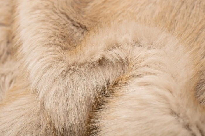 Women Faux Fur Cream Vintage Round Collar Jacket Women Faux Fur Cream Vintage Round Collar Jacket