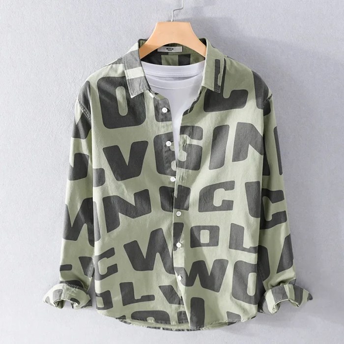 Versatile Literary Men’s Casual Cotton Shirt Versatile Literary Men’s Casual Cotton Shirt