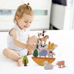 Baby Toy Gift Set Farm Animal Balance Stacking Toy Baby Toy Gift Set Farm Animal Balance Stacking Toy