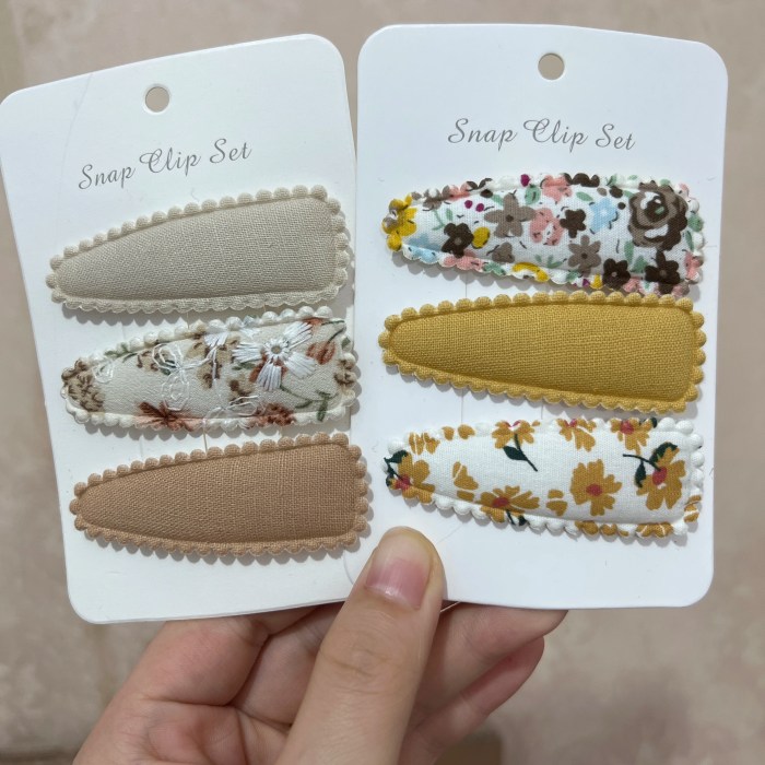 3 Piece Set Snap Baby Girl Hair Drop Clips 3 Piece Set Snap Baby Girl Hair Drop Clips