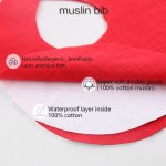 3Pcs/Set Solid Muslin Cotton Bamboo Baby Bib 3Pcs/Set Solid Muslin Cotton Bamboo Baby Bib