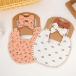 3Pcs/Set Baby Flower Bibs & Headbands
