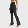 Women’s High Waist Wide Leg Stretch Yoga Pants with Pockets