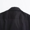 Womens Black Ghost Die Long Sleeve Oversized Shirt
