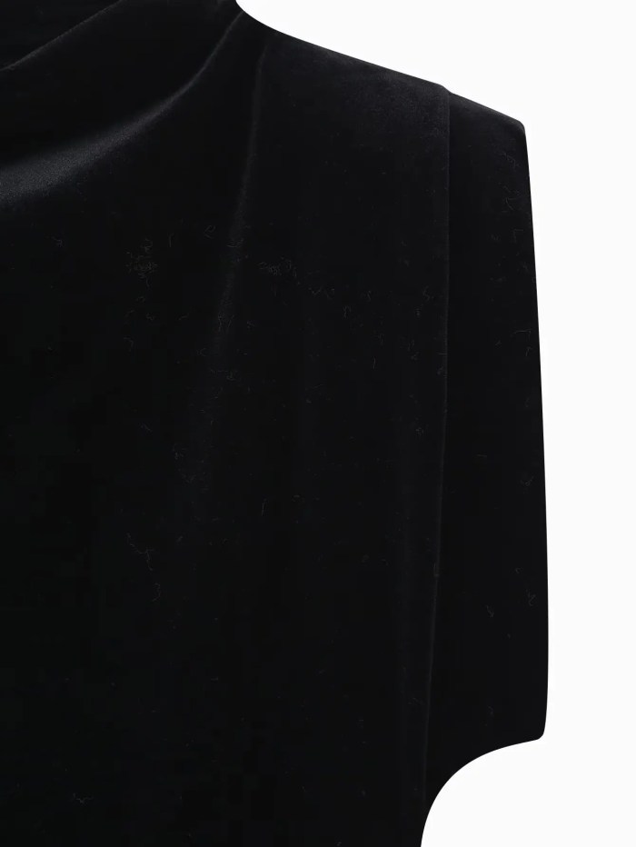 Womens Black Velvet Slim Sleeveless Evening Mini Dress Womens Black Velvet Slim Sleeveless Evening Mini Dress