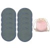Eco Friendly Reusable Bamboo Makeup Remover Pads 10pcs/Bag Eco Friendly Reusable Bamboo Makeup Remover Pads 10pcs/Bag