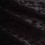 Jacquard Leopard Print Loose Casual Short Sleeved Shirt
