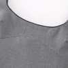 Womens Silver Gray Strap Slim Fit Lace Detail Mini Dress