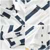 Retro Design Men’s Long Sleeve Shirt with Letter Printing