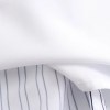 Womens Stripe Single Button Up Oversized White Shirt Womens Stripe Single Button Up Oversized White Shirt