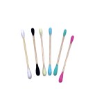 200Pcs Bamboo Cotton Double Head Adults Makeup Cotton Swabs