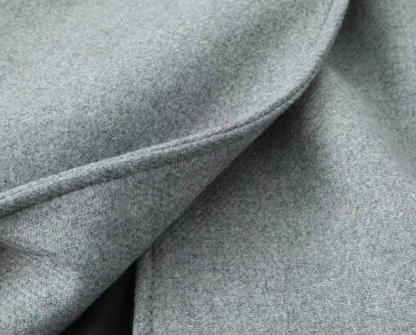 Womens Gray Belt Oversized Lapel Long Sleeve Pocket Coat Womens Gray Belt Oversized Lapel Long Sleeve Pocket Coat