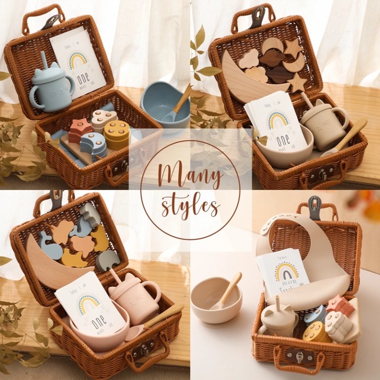 Newborn Baby Basket Gift Basket Newborn Baby Basket Gift Basket