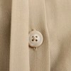 Womens Khaki Military Pleated Shirt Midi Dress With long cuffed sleeve