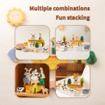 Baby Toy Gift Set Farm Animal Balance Stacking Toy Baby Toy Gift Set Farm Animal Balance Stacking Toy