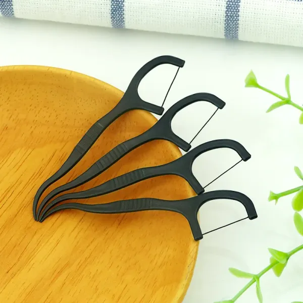 50Pcs Floss Dental Cleaning Toothpick Biodegradable PLA Eco Friendly 50Pcs Floss Dental Cleaning Toothpick Biodegradable PLA Eco Friendly