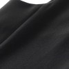 Womens Black Buckle Series Straight Cut Gold button Detail 50’s Glam Mini Dress