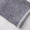 Womens Straight V Cut Neck Kint Jumper with woven Pockets Light Grey Womens Straight V Cut Neck Kint Jumper with woven Pockets Light Grey