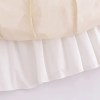 Womens Apricot Ruffle Halter Sleeveless Mini Dress Womens Apricot Ruffle Halter Sleeveless Mini Dress