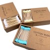 200Pcs Bamboo Cotton Double Head Adults Makeup Cotton Swabs 200Pcs Bamboo Cotton Double Head Adults Makeup Cotton Swabs