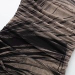 Womens Juan Mesh Sleeveless Ruched Slim Fit Print Midi Dress Womens Juan Mesh Sleeveless Ruched Slim Fit Print Midi Dress