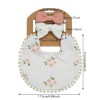 3Pcs/Set Baby Flower Bibs & Headbands 3Pcs/Set Baby Flower Bibs & Headbands