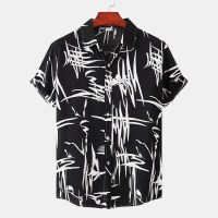 Men’s Striped Casual Short-sleeved Shirt – Camisas Para Hombre Men’s Striped Casual Short-sleeved Shirt – Camisas Para Hombre