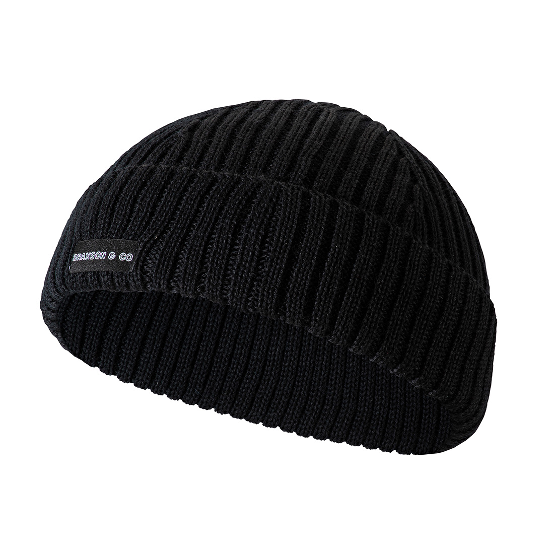 Braxson & Co Women’s fold back beanie Black