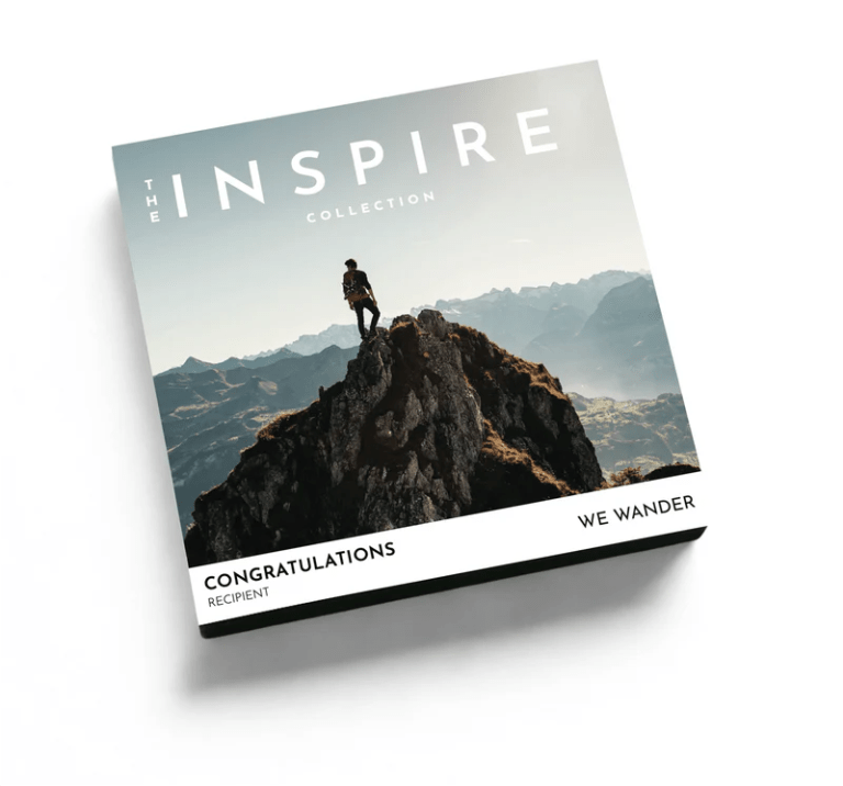 inspire experience gift box we wander