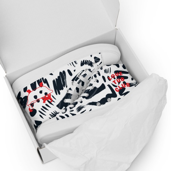 Men’s Squig high top canvas sneakers By Love Tub Club jQuery(document).ready(function($) { // Target the Products page if($('body').hasClass('edit-php') && $('body').hasClass('post-type-product')) { $("th.column-admin_commission").css( 'width', '10%' ); } });