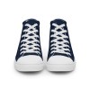 Men’s Classic Blue high top canvas sneakers By Love Tub Club