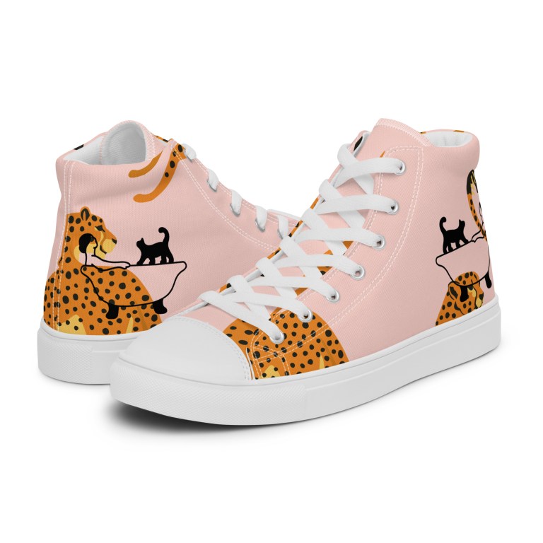 Men’s LEO high top canvas shoes By Love Tub Club jQuery(document).ready(function($) { // Target the Products page if($('body').hasClass('edit-php') && $('body').hasClass('post-type-product')) { $("th.column-admin_commission").css( 'width', '10%' ); } });