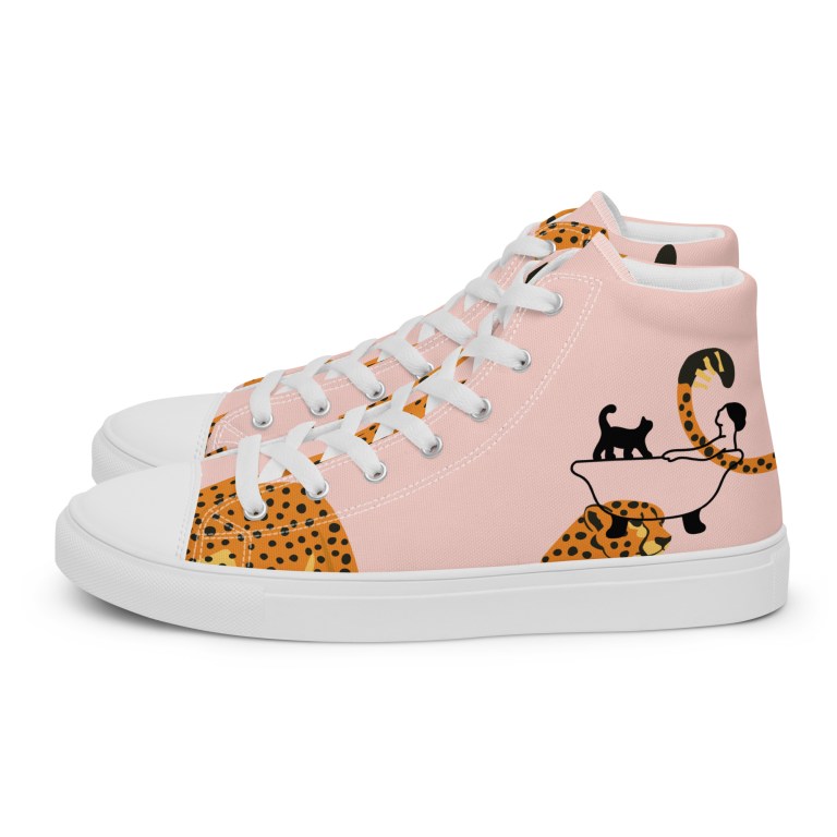 Men’s LEO high top canvas shoes By Love Tub Club jQuery(document).ready(function($) { // Target the Products page if($('body').hasClass('edit-php') && $('body').hasClass('post-type-product')) { $("th.column-admin_commission").css( 'width', '10%' ); } });