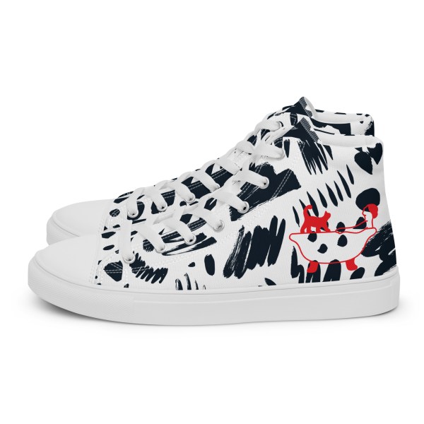 Men’s Squig high top canvas sneakers By Love Tub Club jQuery(document).ready(function($) { // Target the Products page if($('body').hasClass('edit-php') && $('body').hasClass('post-type-product')) { $("th.column-admin_commission").css( 'width', '10%' ); } });