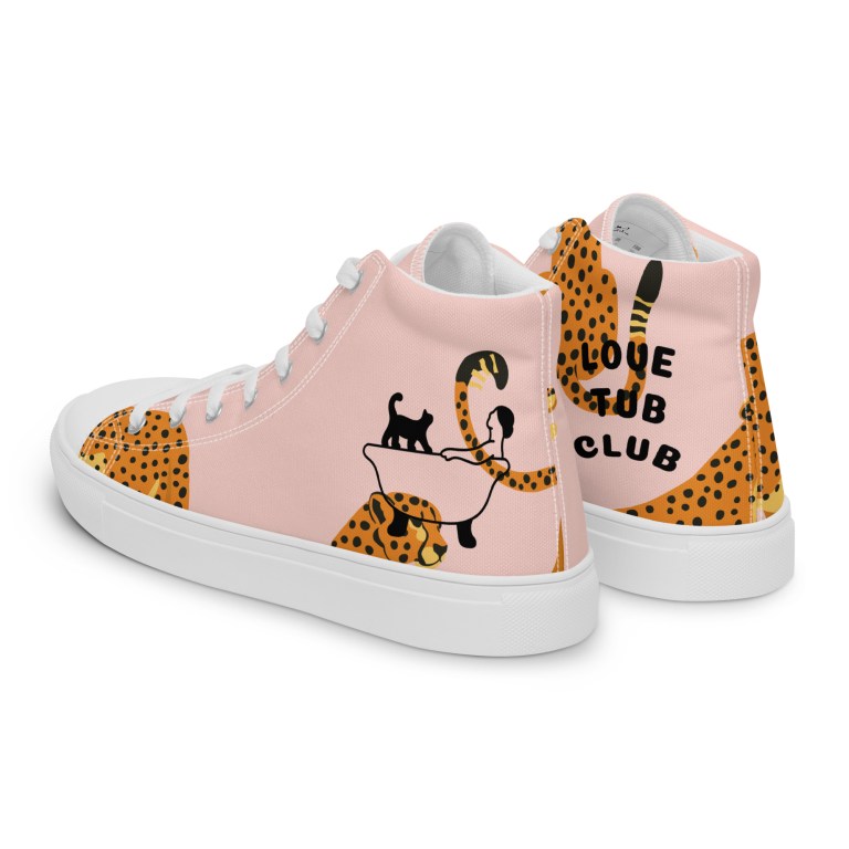 Men’s LEO high top canvas shoes By Love Tub Club jQuery(document).ready(function($) { // Target the Products page if($('body').hasClass('edit-php') && $('body').hasClass('post-type-product')) { $("th.column-admin_commission").css( 'width', '10%' ); } });