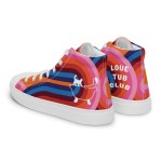 Men’s Retro high top canvas sneakers By Love Tub Club jQuery(document).ready(function($) { // Target the Products page if($('body').hasClass('edit-php') && $('body').hasClass('post-type-product')) { $("th.column-admin_commission").css( 'width', '10%' ); } });