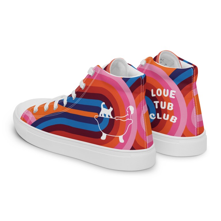 Men’s Retro high top canvas sneakers By Love Tub Club jQuery(document).ready(function($) { // Target the Products page if($('body').hasClass('edit-php') && $('body').hasClass('post-type-product')) { $("th.column-admin_commission").css( 'width', '10%' ); } });