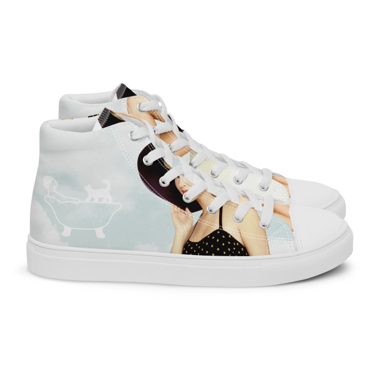 Men’s Pin Up high top canvas sneakers By Love Tub Club jQuery(document).ready(function($) { // Target the Products page if($('body').hasClass('edit-php') && $('body').hasClass('post-type-product')) { $("th.column-admin_commission").css( 'width', '10%' ); } });