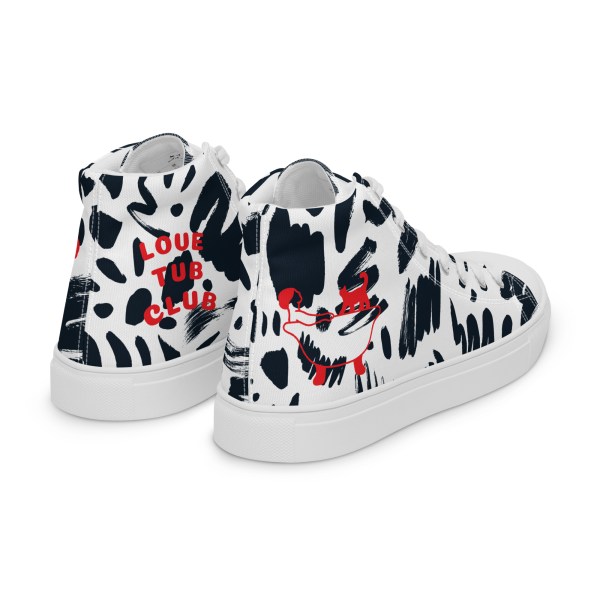 Men’s Squig high top canvas sneakers By Love Tub Club jQuery(document).ready(function($) { // Target the Products page if($('body').hasClass('edit-php') && $('body').hasClass('post-type-product')) { $("th.column-admin_commission").css( 'width', '10%' ); } });