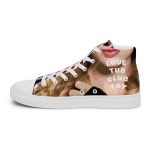 Men’s high top canvas shoes
