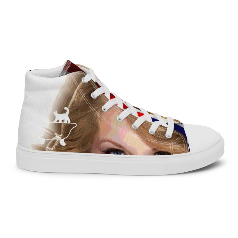 Men’s high top canvas shoes