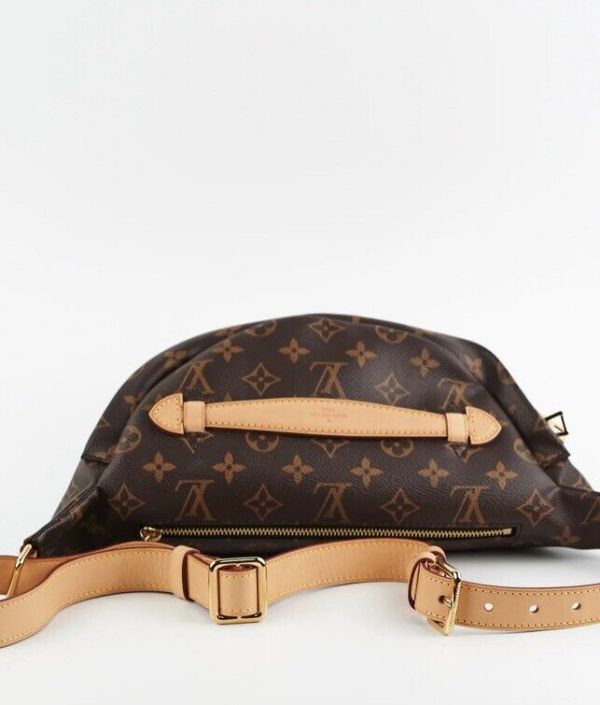 Authentic Louis Vuitton Bum Bag Black Interior Belt Bag Brown Canvas Authentic Louis Vuitton Bum Bag Black Interior Belt Bag Brown Canvas