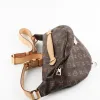 Authentic Louis Vuitton Bum Bag Black Interior Belt Bag Brown Canvas Authentic Louis Vuitton Bum Bag Black Interior Belt Bag Brown Canvas