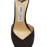 Authentic jimmy choo saeda black embellished satin pumps size 37.5 Authentic jimmy choo saeda black embellished satin pumps size 37.5