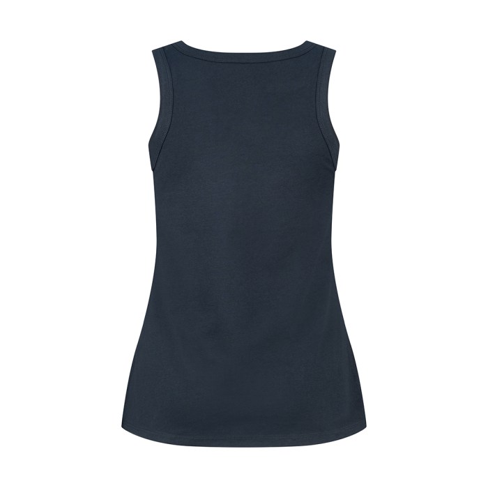 women's singlet blue back