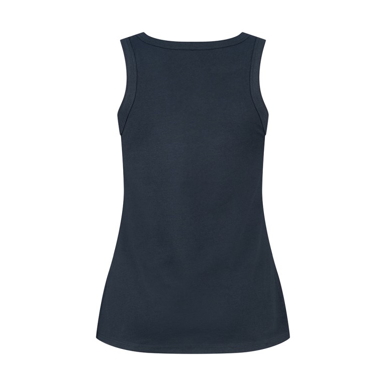 women's singlet blue back
